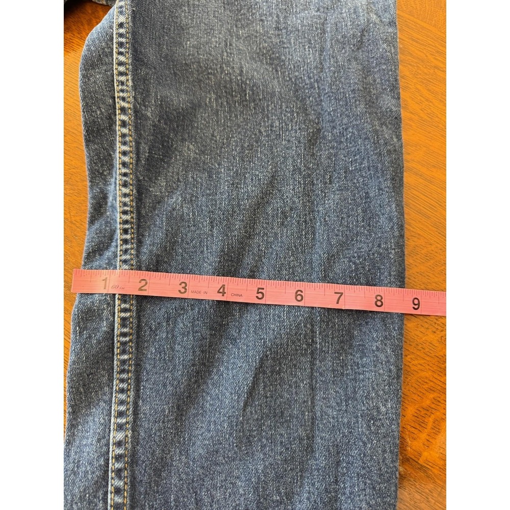 VTG Levis 550 Jeans Womens 12 29" Blue Medium Wash High Rise Relaxed Denim 90s - Picture 7 of 8